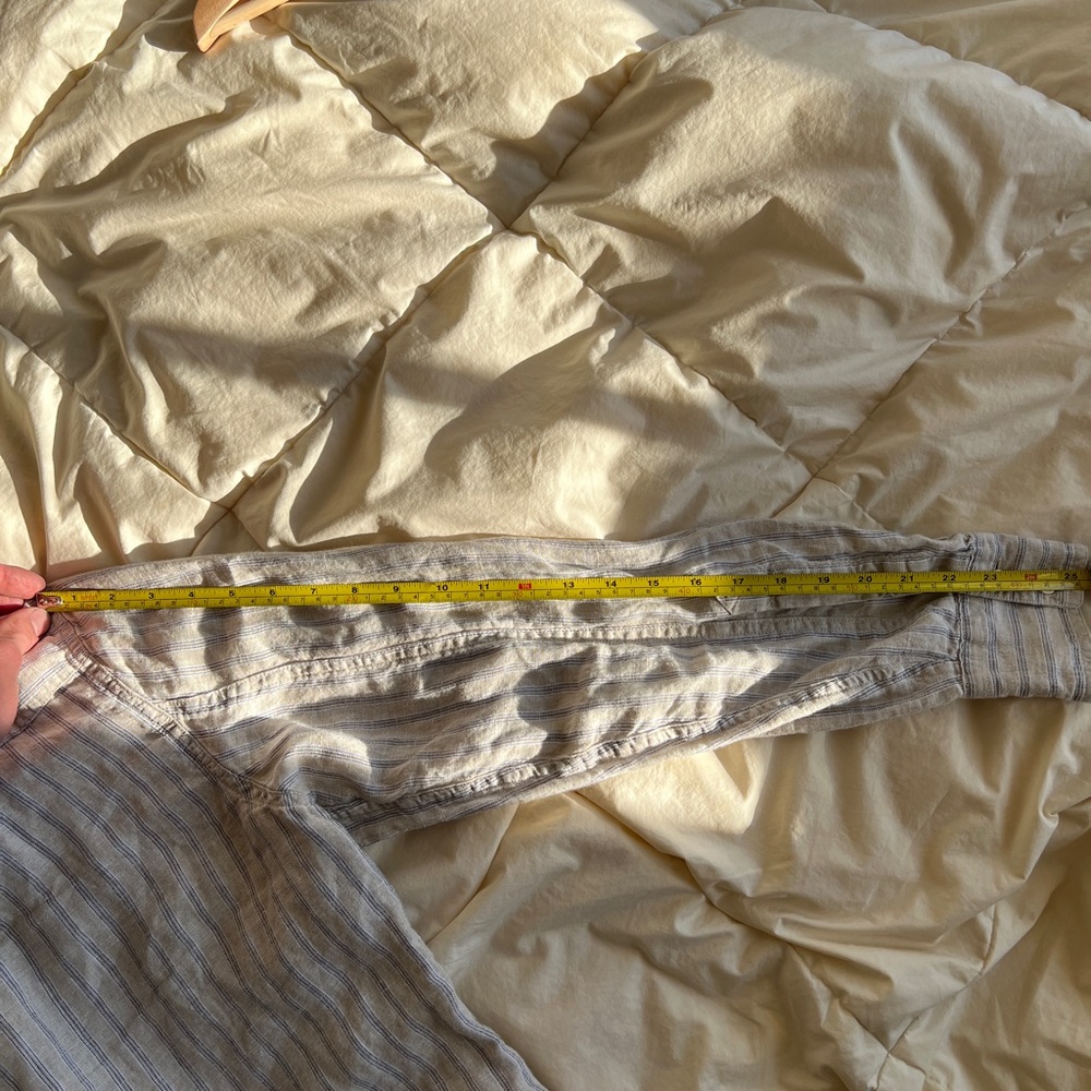 Banana Republic- LINEN WESTERN SHIRT - Picture 6 of 7
